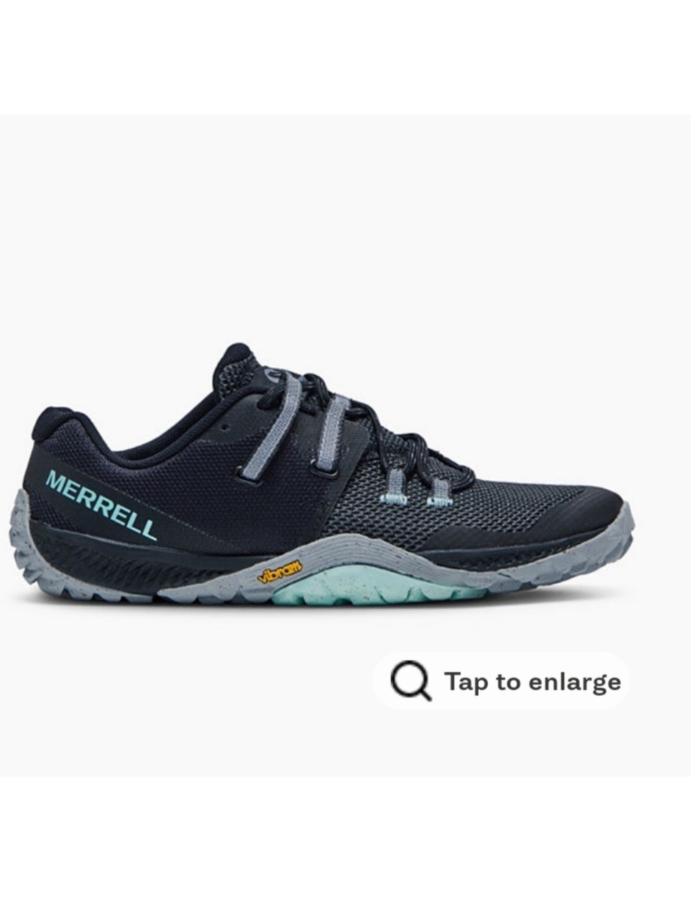 Merrell Trail Glove 6 Running Shoes, Black, Women's 8 M